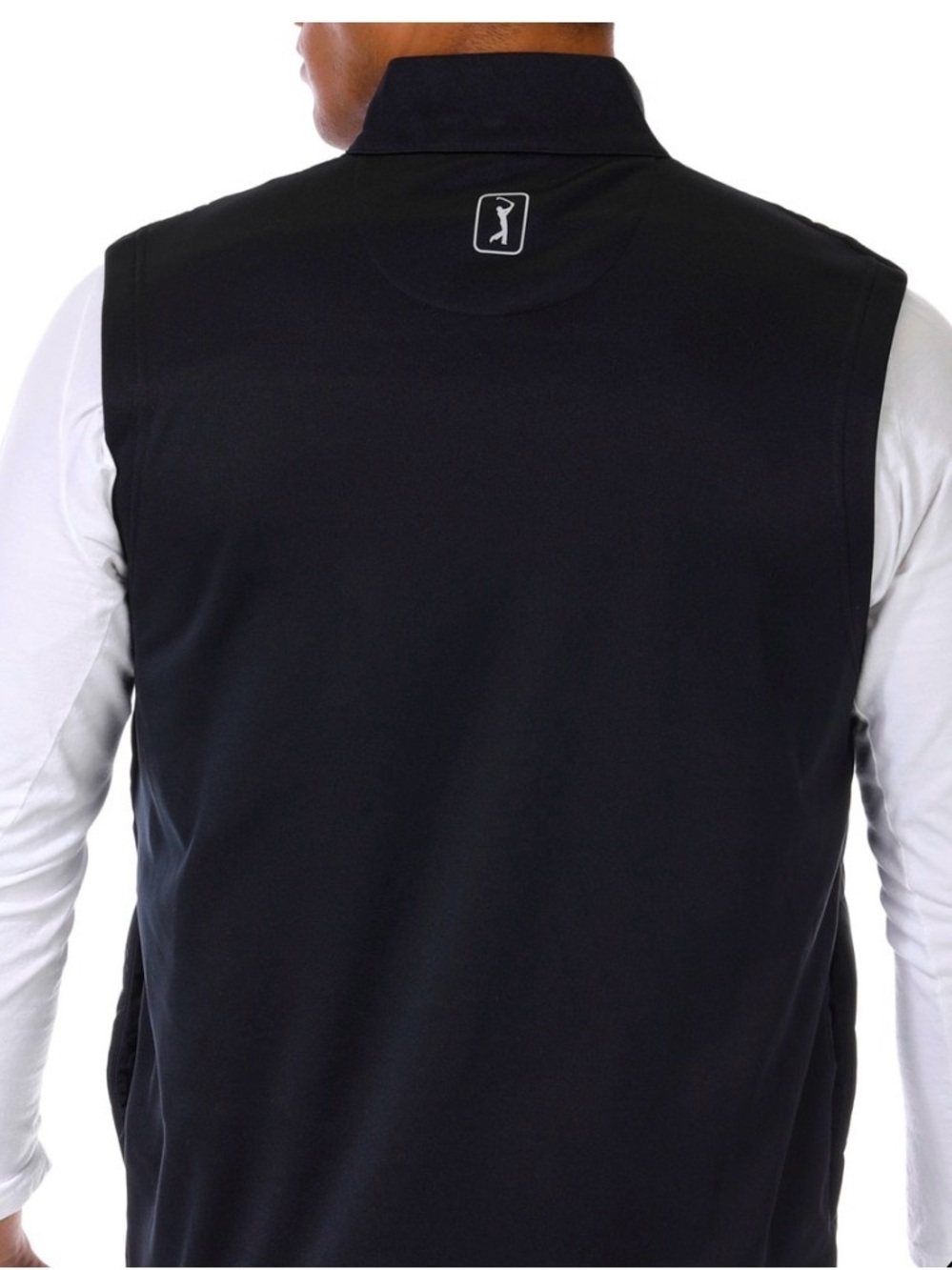 PGA TOUR Black puffer Men's Vest